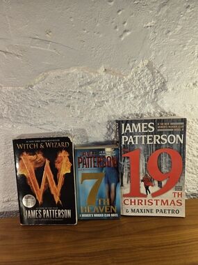 Lot Of 3 James Patterson Novels